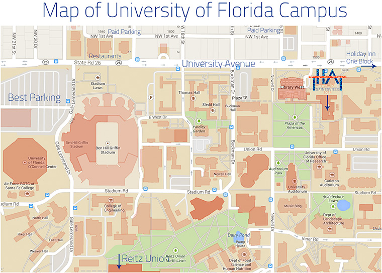 UF Campus Map